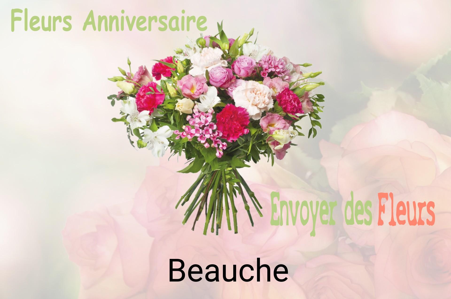 Bouquet de fleurs d’anniversaire livré à Beauche